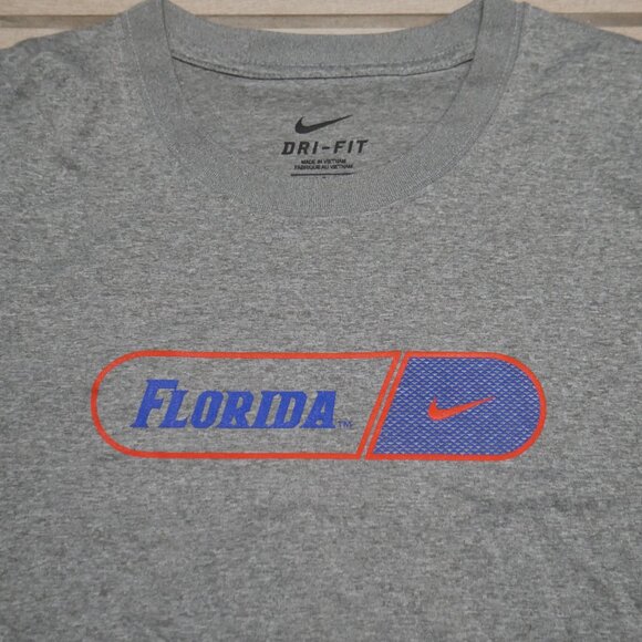 Nike Dri-Fit Men's Size Small UF Florida Gators S/S Shirt Football Baseball NWT - Picture 3 of 9